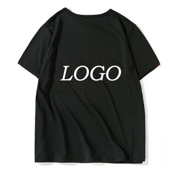 Cotton Crewneck Advertising T-shirt