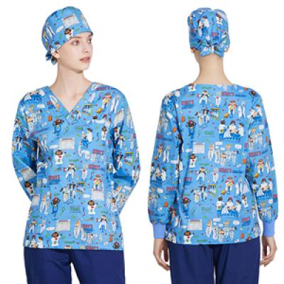 Scrubs Caps Scarf Custom Make